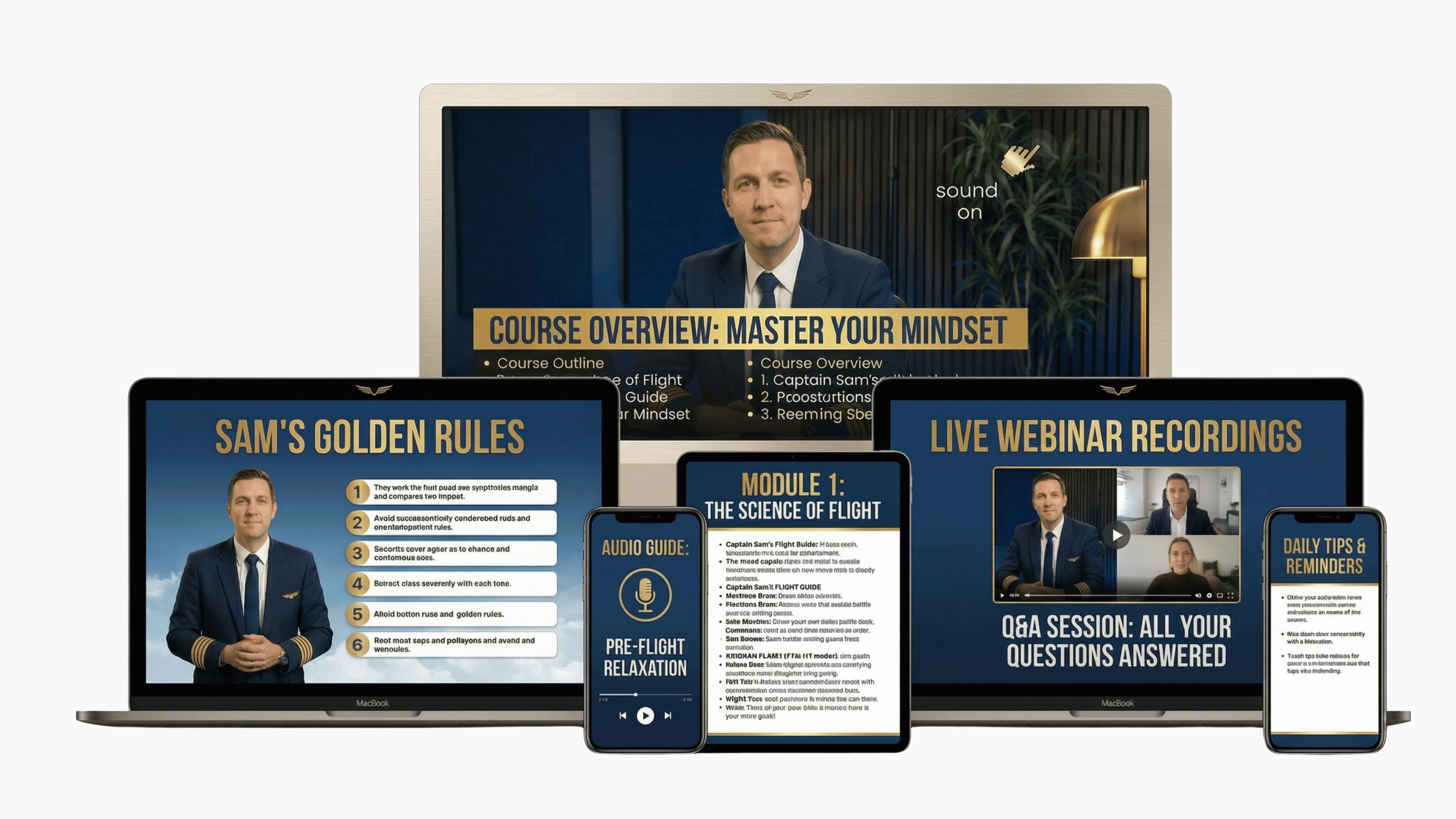 Fly With Captain Sam — The PILOT Method Course